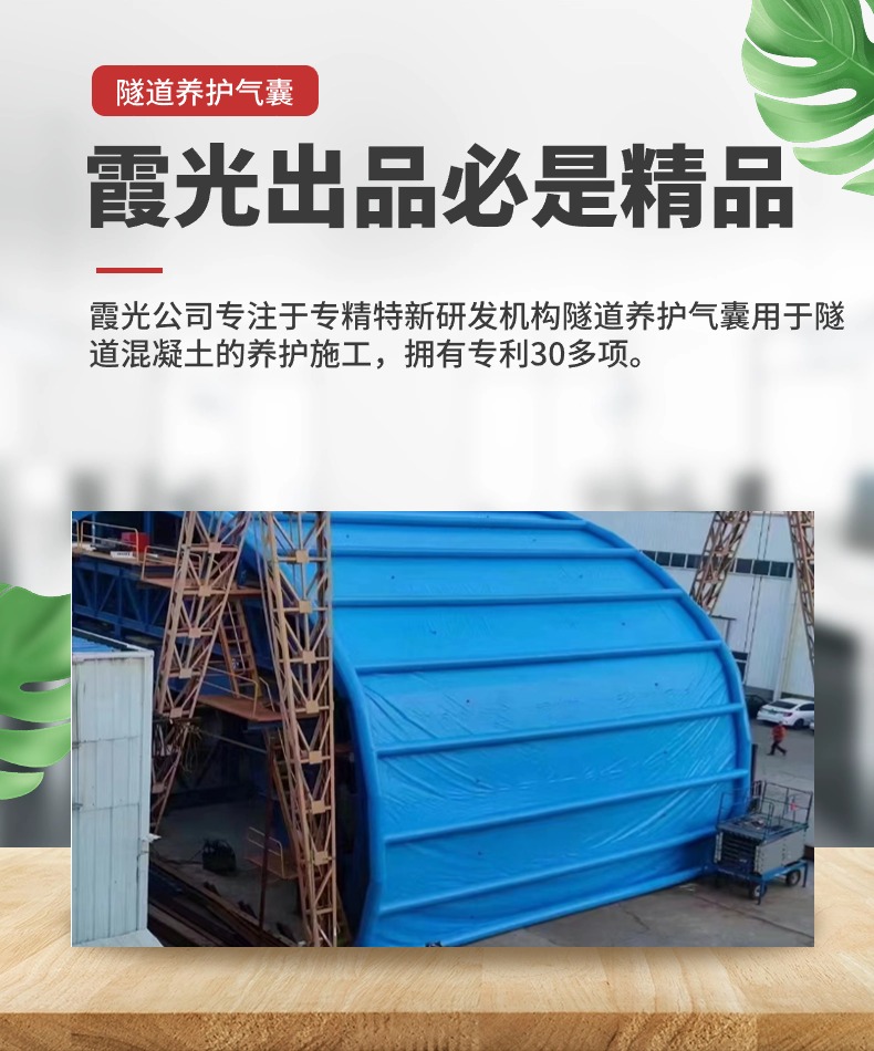 咸阳高温保湿隧道混凝土养护 高温蒸汽隧道混凝土养护 充气隧道拱